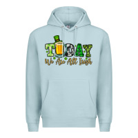 Blue Mist Today we are all Irish Premium Hoodie - OliviaCreatesArt