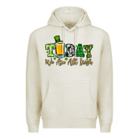 Oatmeal Heather Today we are all Irish Premium Hoodie - OliviaCreatesArt