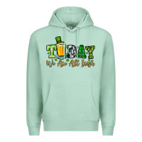 Seafoam Today we are all Irish Premium Hoodie - OliviaCreatesArt