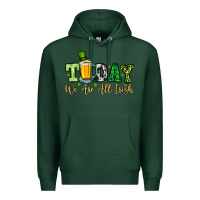 Sports Green Today we are all Irish Premium Hoodie - OliviaCreatesArt
