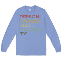 Colony Blue Person Woman Man Camera Tv Long Sleeve Tee - Bettercallsaul