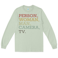 Matcha Person Woman Man Camera Tv Long Sleeve Tee - Bettercallsaul