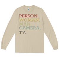 Mushroom Person Woman Man Camera Tv Long Sleeve Tee - Bettercallsaul