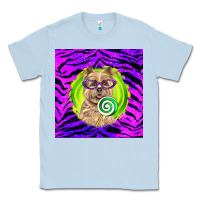 Dusty Blue Halloween Cairn Terrier Dog Classic Tee - LillyAllenDesigns