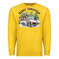 Lemon merry christmas gnomies Premium Sweatshirt - FaDigitalArtStudio