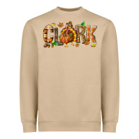Mushroom Personalized Thanksgiving Heavyweight Sweatshirt - NancyCooperArtShop