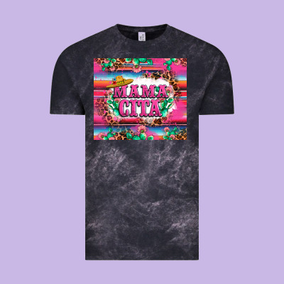 Mama Cita Cactus Serape Vintage Tee Designed By Lillyallendesigns