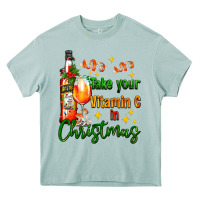 Arona take your vitamin c in christmas Heavy Core Tee - AdoDesignShop