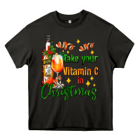 Asphalt take your vitamin c in christmas Heavy Core Tee - AdoDesignShop