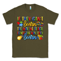 Army Green if they can't learn the way we teach teach the  wa Classic Tee - LillyAllenDesigns