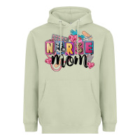 Matcha nurse mom Heavyweight Hoodie - FaDigitalArtStudio