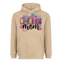 Mushroom nurse mom Heavyweight Hoodie - FaDigitalArtStudio