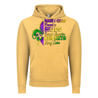 Mardi Gras Parades Beads French Quarter Beignets K Vintage Hoodie | Teevron