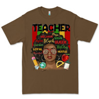 Cacao black woman teacher Premium Tee - MaliasSmallBusiness