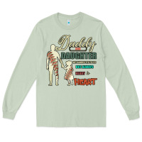 Matcha Daddy And Daughter Not Always Eye To Eye But Always Heart To Heart Long Sleeve Tee - Bettercallsaul