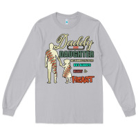 Moon Dust Daddy And Daughter Not Always Eye To Eye But Always Heart To Heart Long Sleeve Tee - Bettercallsaul