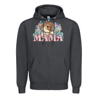 Smoke Easter Bunny Mama  mother's day Zipper Hoodie - HowdyJamesFarm