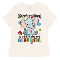 Bone what makes you different is what makes you beautif Ladies Tee - MaliasSmallBusiness