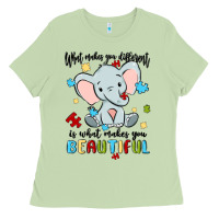 Matcha what makes you different is what makes you beautif Ladies Tee - MaliasSmallBusiness