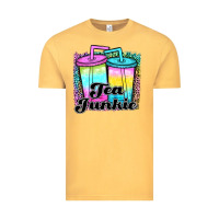 Vintage Mustard tea junkie Vintage Tee - JahusDesignShop