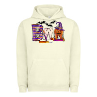 Pigment Pistachio dental boo halloween Urban Hoodie - LillyAllenDesigns