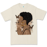 Bone black woman praying Premium Tee - MaliasSmallBusiness