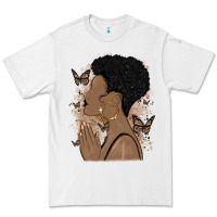 White black woman praying Premium Tee - MaliasSmallBusiness