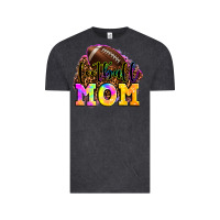 Vintage Black football mom Vintage Tee - LillyAllenDesigns