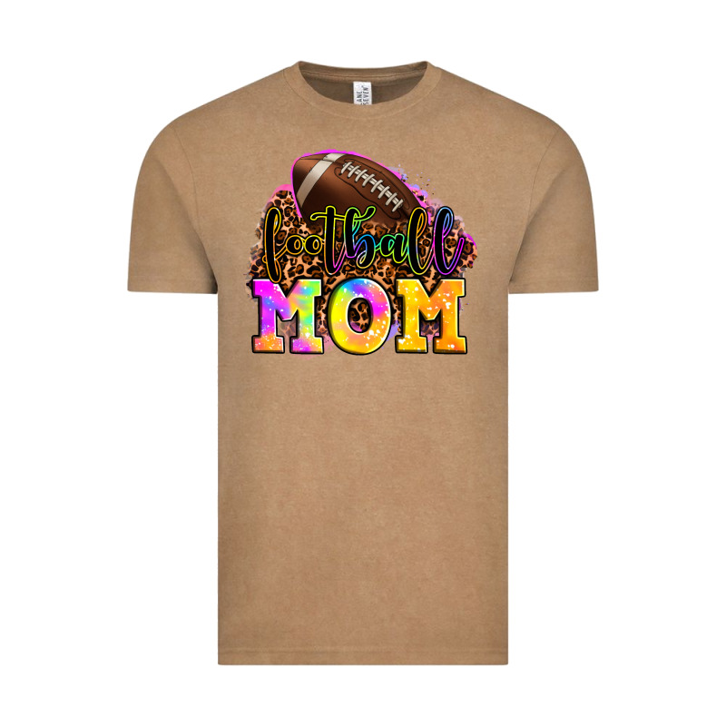 Football Mom Vintage Tee by LillyAllenDesigns | Teevron