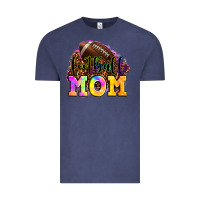 Vintage Denim football mom Vintage Tee - LillyAllenDesigns