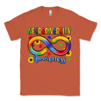 Copper neurodiversity awareness Classic Tee - LillyAllenDesigns