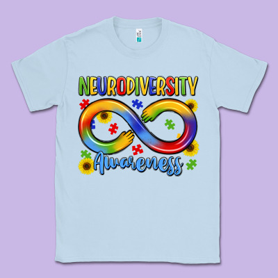 Neurodiversity Awareness Classic Tee Designed By Lillyallendesigns