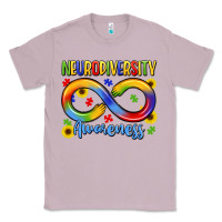 Lilac neurodiversity awareness Classic Tee - LillyAllenDesigns
