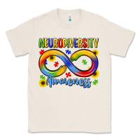 Natural neurodiversity awareness Classic Tee - LillyAllenDesigns