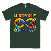Sports Green neurodiversity awareness Classic Tee - LillyAllenDesigns