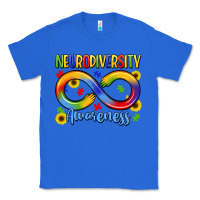 True Royal neurodiversity awareness Classic Tee - LillyAllenDesigns
