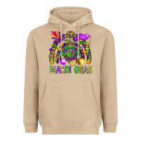 Mushroom Mardi Gras Rainbow Heavyweight Hoodie - BundleAndBundleShop