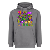 Storm Mardi Gras Rainbow Heavyweight Hoodie - BundleAndBundleShop