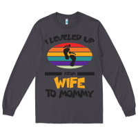 Smoke I Leveled Up From Wife To Mommy Long Sleeve Tee - Bettercallsaul