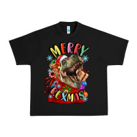 Black t rex merry rexmas Urban Heavy Tee - LillyAllenDesigns