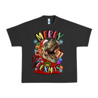 Pigment Black t rex merry rexmas Urban Heavy Tee - LillyAllenDesigns