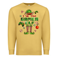 Antique Gold im the gamer elf Premium Sweatshirt - FaDigitalArtStudio