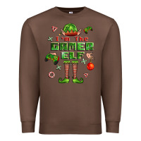 Chestnut im the gamer elf Premium Sweatshirt - FaDigitalArtStudio