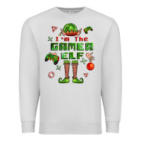 Dove Grey im the gamer elf Premium Sweatshirt - FaDigitalArtStudio