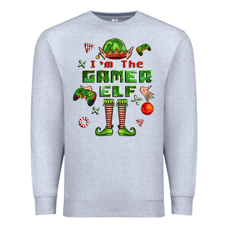 Im The Gamer Elf Premium Sweatshirt by FaDigitalArtStudio | Teevron