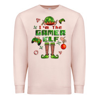 Pale Pink im the gamer elf Premium Sweatshirt - FaDigitalArtStudio