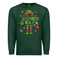 Sports Green im the gamer elf Premium Sweatshirt - FaDigitalArtStudio