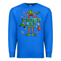 True Royal im the gamer elf Premium Sweatshirt - FaDigitalArtStudio