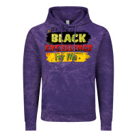 Cloud Purple it's the black excellence for me Vintage Hoodie - LillyAllenDesigns