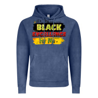 Vintage Denim it's the black excellence for me Vintage Hoodie - LillyAllenDesigns